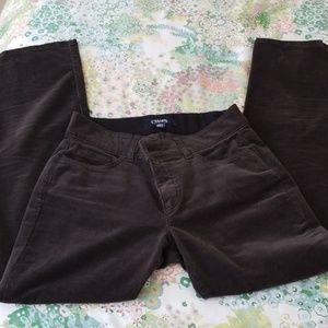 Chaps cordoroy pants, gray